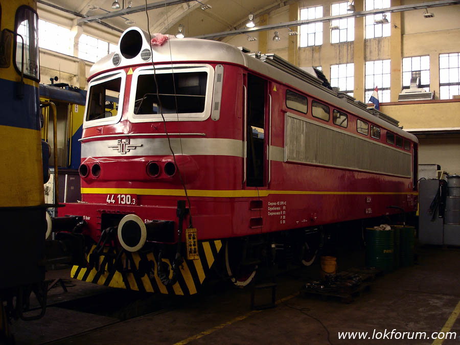 44 130.3 по време на ремонт в "БДЖ - Кончар" АД