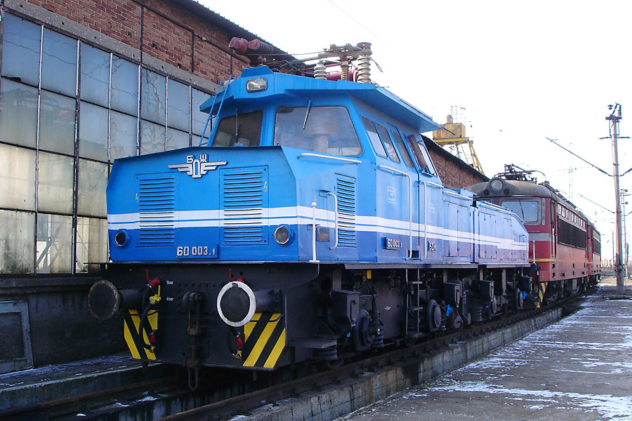 Музеен електрически локомотив 60-003-1: Общ изглед