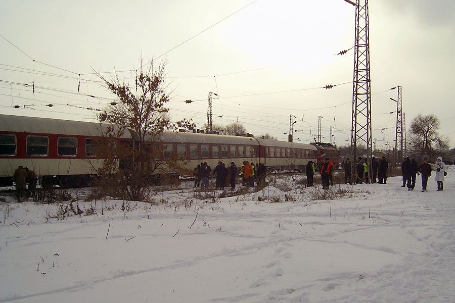 08 Февруари 2010 г.: Дерайлиране на МБВ 383 в гара Курило
