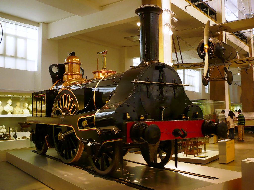 Science Museum, London: Прототип на първият локомотив