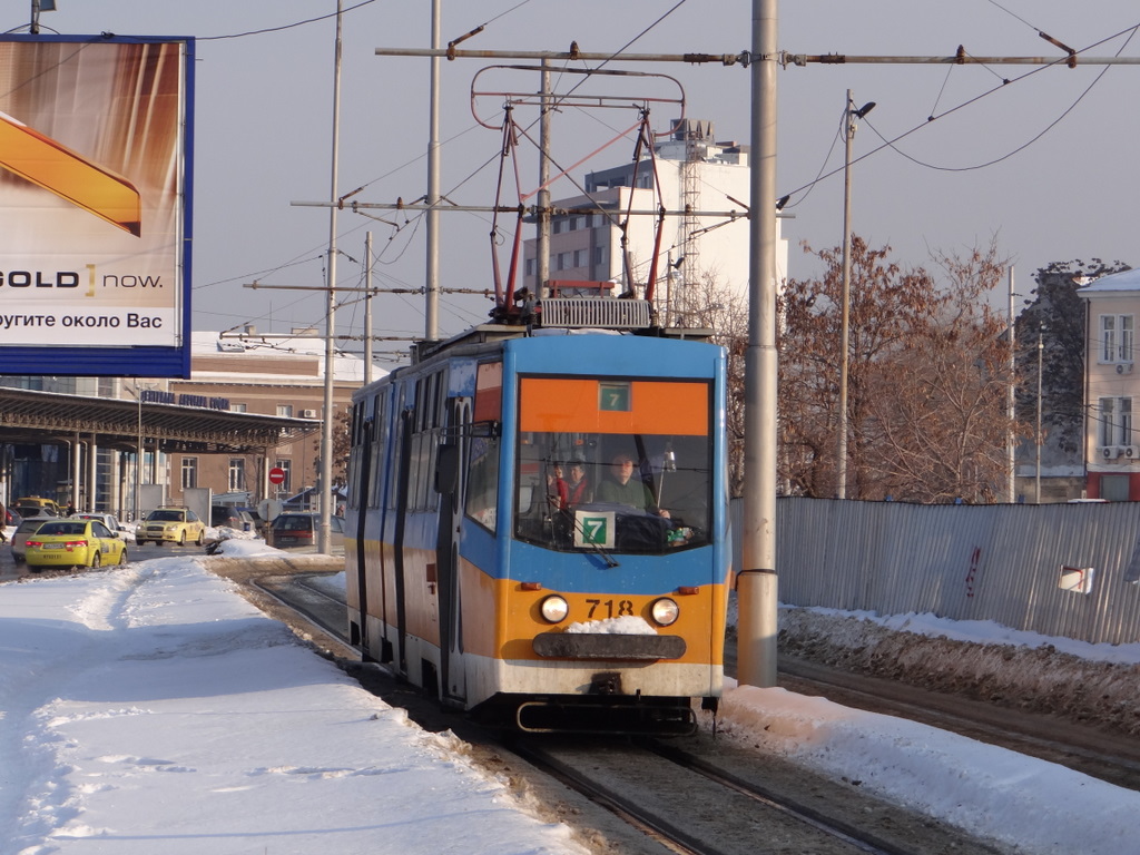 718 на линия 7