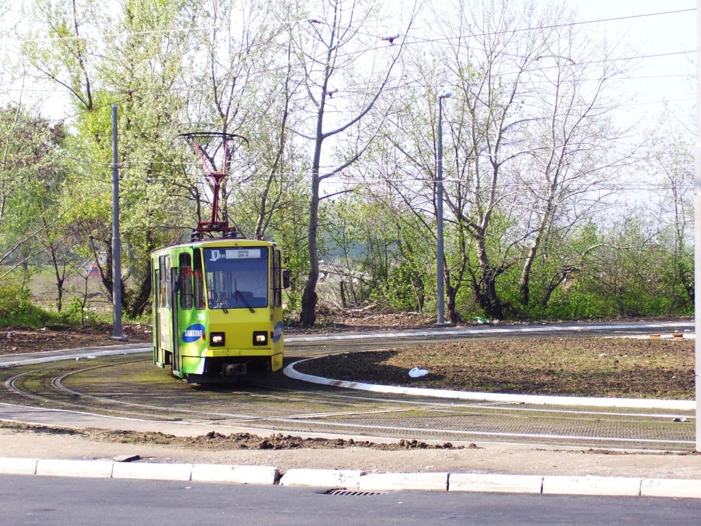 Trtamvaj ČKD u bloku 45